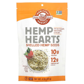 Thực phẩm chức năng Manitoba Harvest Hemp Hearts Shelled Hemp Seeds Delicious Nutty Flavor 8 oz (227 g) 697658101014