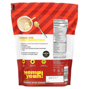 Thực phẩm bổ sung Manitoba Harvest Organic Hemp Yeah! Max Protein Hemp Protein Powder Unsweetened 32 oz (907 g) 697658691034