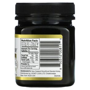 Thực phẩm bổ sung Manuka Doctor Manuka Honey Monofloral MGO 525+ 8.75 oz (250 g) 850312008115