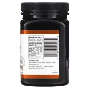 Thực phẩm bổ sung Manuka Doctor Manuka Honey Multifloral MGO 45+ 1.1 lbs (500 g) 852469004200