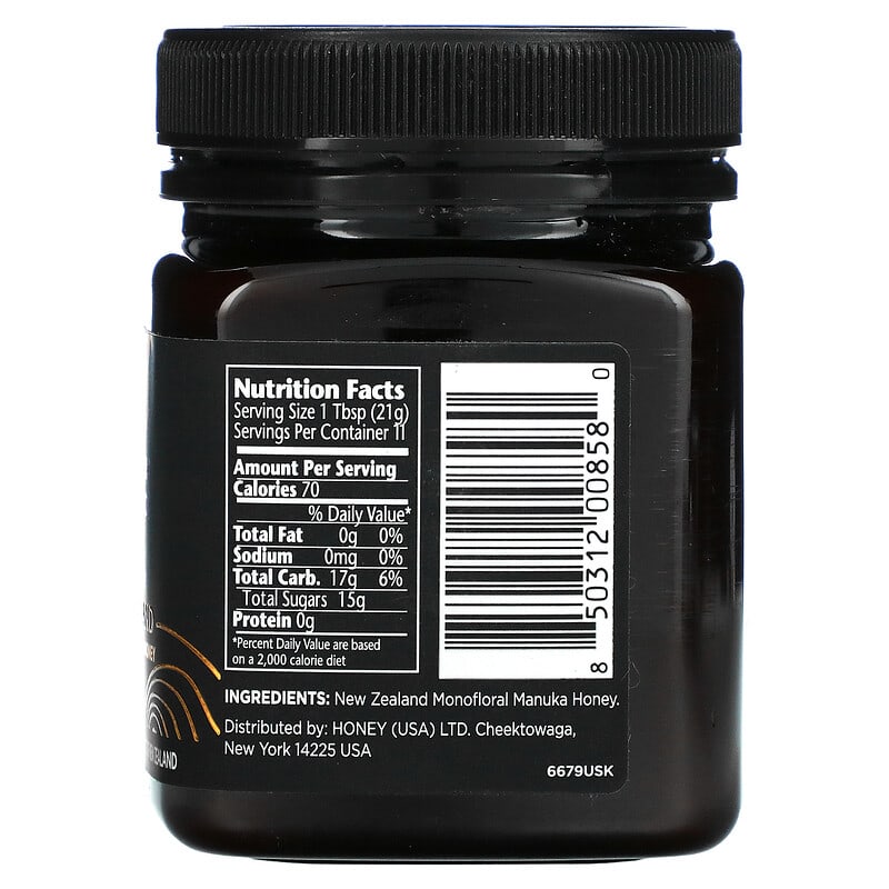 Manuka Doctor Monofloral Manuka Honey MGO 625+ 8.75 oz (250 g) 2 Thực phẩm bổ sung Manuka Doctor Monofloral Manuka Honey MGO 625+ 8.75 oz (250 g) 850312008580