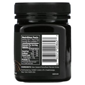 Thực phẩm bổ sung Manuka Doctor Monofloral Manuka Honey MGO 925+ 8.75 oz (250 g) 850312008627