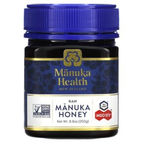 Thực phẩm chức năng Manuka Health Raw Manuka Honey MGO 573+ 8.8 oz (250 g) 895015001568