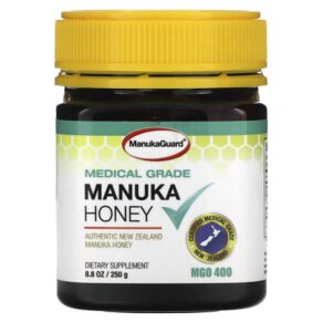 Thực phẩm chức năng ManukaGuard Medical Grade Manuka Honey MGO 400 8.8 oz (250 g) 858631002043
