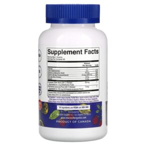 Thực phẩm bổ sung MaryRuth Organics Immunity Gummies Pectin Based Raspberry Lemonade 90 Gummies 856645008570