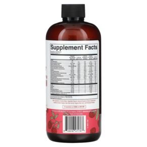 Thực phẩm bổ sung MaryRuth Organics Liquid Morning Multivitamin Raspberry 15.22 fl oz (450 ml) 850018471787
