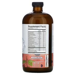 Thực phẩm bổ sung MaryRuth Organics Liquid Multivitamin Prenatal & Postnatal Berry 32 fl oz (946 ml) 856645008686