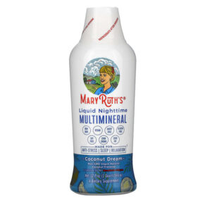 Thực phẩm chức năng MaryRuth Organics Liquid Nighttime Multimineral Coconut Dream 32 fl oz (946 ml) 658263100885