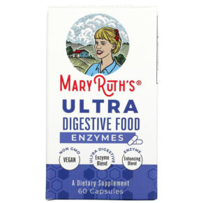Thực phẩm chức năng MaryRuth Organics Ultra Digestive Food Enzymes 60 Capsules 856645008242