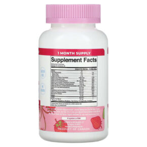 Thực phẩm bổ sung MaryRuth Organics Women's Multivitamin Gummies Strawberry 60 Gummies 850029392361