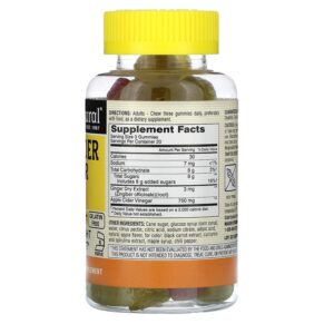 Thực phẩm bổ sung Mason Natural Apple Cider Vinegar Apple 250 mg 60 Gummies 311845183453