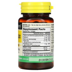 Thực phẩm bổ sung Mason Natural B Complex 100 Softgels 311845060112