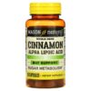 Thực phẩm chức năng Mason Natural Cinnamon Alpha Lipoic Acid 60 Capsules 311845165558