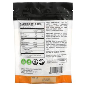 Thực phẩm bổ sung Mason Natural DigestGuard Prebiotic + Probiotic Strawberry Kiwi 14 Powder Stick Packs 311845182869