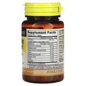 Thực phẩm bổ sung Mason Natural Digestive Enzymes 90 Tablets 311845118691