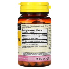 Thực phẩm bổ sung Mason Natural DIM Diindolylmethane 100 mg 60 Capsules 311845178152