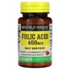 Thực phẩm chức năng Mason Natural Folic Acid 400 mcg 100 Tablets 311845065315