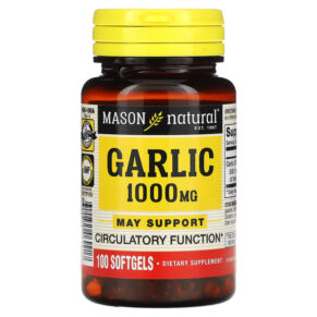 Thực phẩm chức năng Mason Natural Garlic Oil 1.000 mg 100 Softgels 311845069917
