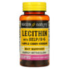 Thực phẩm chức năng Mason Natural Lecithin with Kelp/B6 Plus Apple Cider Vinegar 100 Softgels 311845059819