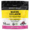 Thực phẩm chức năng Mason Natural Marine Collagen with Biotin Hyaluronic Acid Turmeric & Zinc Blueberry Pomegranate 14 Packs 4.9 oz (140 g) 311845182661