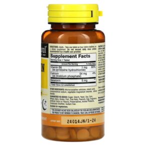 Mason Natural Melatonin 5 mg 300 Tablets 3 Thực phẩm bổ sung Mason Natural Melatonin 5 mg 300 Tablets 311845111401