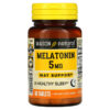 Thực phẩm chức năng Mason Natural Melatonin 5 mg 60 Tablets 311845111456
