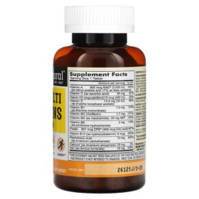 Thực phẩm bổ sung Mason Natural Mini Multi Vitamins with Iron 365 Mini Tablets 311845000033