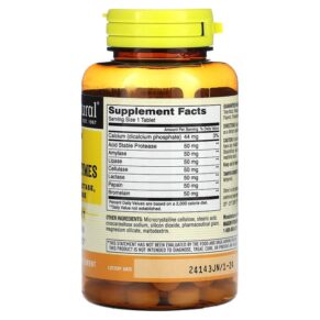 Thực phẩm bổ sung Mason Natural Plant-Based Ultra Digestive Enzymes 60 Tablets 311845180254