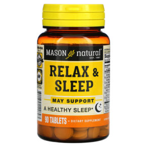 Thực phẩm chức năng Mason Natural Relax & Sleep 90 Tablets 311845149893