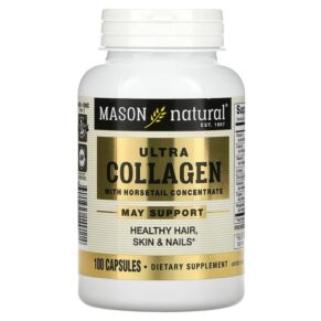 Thực phẩm chức năng Mason Natural Ultra Collagen with Horsetail Concentrate 100 Capsules 311845149114