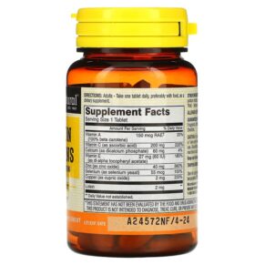 Thực phẩm bổ sung Mason Natural Vision Vitamins Plus Lutein 60 Tablets 311845140753