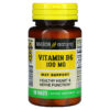 Thực phẩm chức năng Mason Natural Vitamin B6 100 mg 100 Tablets 311845057112