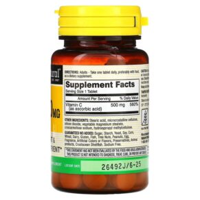 Thực phẩm bổ sung Mason Natural Vitamin C 500 mg 100 Tablets 311845051714