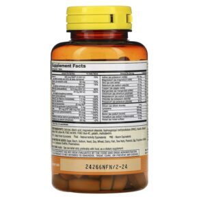Thực phẩm bổ sung Mason Natural Vitrum 50+ Adult-Multi Iron Free 100 Tablets 311845159717