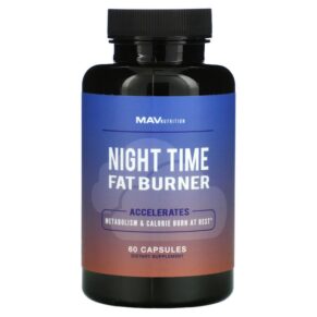 Thực phẩm chức năng MAV Nutrition Night Time Fat Burner 60 Capsules 850018273114