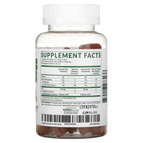 Thực phẩm bổ sung MAV Nutrition Probiotic Gummies For Kids 1 Billion CFU 60 Gummies 850018273138