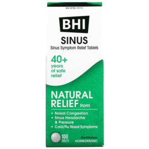 Thực phẩm chức năng MediNatura BHI Sinus 100 Tablets 787647100606