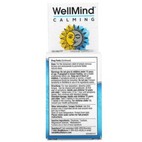 Thực phẩm bổ sung MediNatura WellMind Calming Day/Night 100 Tablets 787647704033
