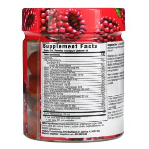 Thực phẩm bổ sung MegaFood Baby & Me 2 Prenatal Multivitamin Red Raspberry 60 Gummies 051494104378
