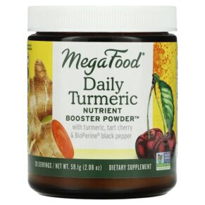 Thực phẩm chức năng MegaFood Daily Turmeric Nutrient Booster Powder 2.08 oz (59.1 g) 051494601389