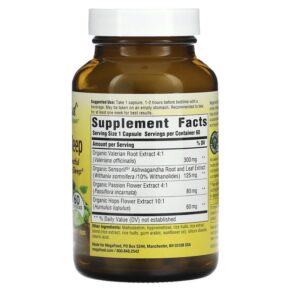 Thực phẩm bổ sung MegaFood Herbal Sleep 60 Capsules 051494104026