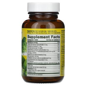 Thực phẩm bổ sung MegaFood Kids B Complex 30 Tablets 051494102756