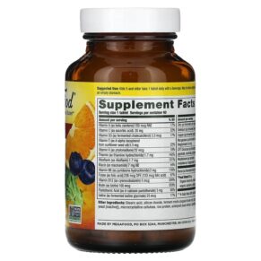 Thực phẩm bổ sung MegaFood Kids One Daily Multivitamin 60 Tablets 051494101803