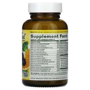 Thực phẩm bổ sung MegaFood Men’s One Daily MultiVitamin 30 Tablets 051494101063