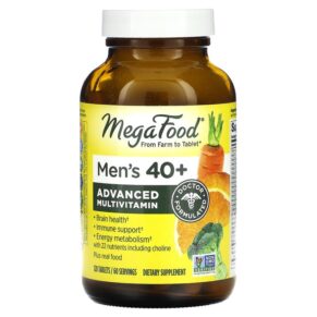 Thực phẩm chức năng MegaFood Multi for Men 40+ 120 Tablets 051494103180