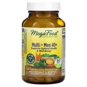 Thực phẩm chức năng MegaFood Multi for Men 40+ 60 Tablets 051494103173