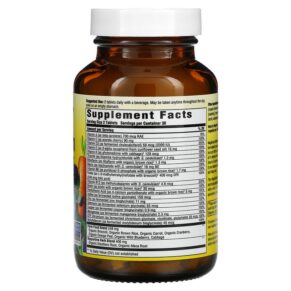 MegaFood Multivitamin For Daily Energy 60 Tablets 3 Thực phẩm bổ sung MegaFood Multivitamin For Daily Energy 60 Tablets 051494104637