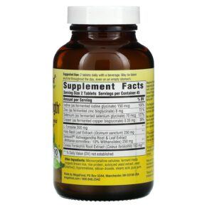 Thực phẩm bổ sung MegaFood Thyroid Strength 90 Tablets 051494200292