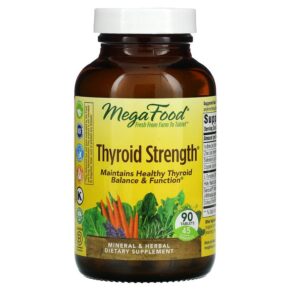 Thực phẩm chức năng MegaFood Thyroid Strength 90 Tablets 051494200292