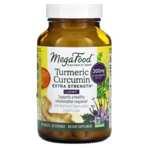 Thực phẩm chức năng MegaFood Turmeric Curcumin 60 Tablets 051494103104